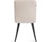 Стул обеденный Tetchair Sweet флок, 46x55x88, молочный/черный 4 24646 5