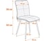 Стул обеденный Tetchair Sweet флок, 46x55x88, молочный/черный 4 24646 11