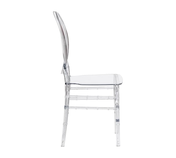 Комплект стульев - 2 шт. Tetchair MEDALION mod. 921 пластик, 39x49x90,5 см, Transparent прозрачный 11723