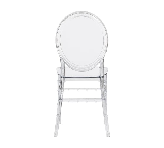 Комплект стульев - 2 шт. Tetchair MEDALION mod. 921 пластик, 39x49x90,5 см, Transparent прозрачный 11723