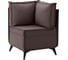 Диван кухонный НОРТА NORTA Loft XS Угловой 585x585x800 шоколад 4657828216449 1
