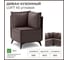 Диван кухонный НОРТА NORTA Loft XS Угловой 585x585x800 шоколад 4657828216449 2