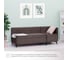 Диван кухонный НОРТА NORTA Loft XS Угловой 585x585x800 шоколад 4657828216449 6
