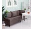 Диван кухонный НОРТА NORTA Loft XS Угловой 585x585x800 шоколад 4657828216449 12