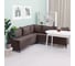 Диван кухонный НОРТА NORTA Loft XS Угловой 585x585x800 шоколад 4657828216449 13