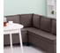 Диван кухонный НОРТА NORTA Loft XS Угловой 585x585x800 шоколад 4657828216449 14