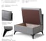 Диван кухонный НОРТА NORTA Loft XS 830х585х800 серый 4657810337220 4