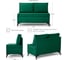 Диван кухонный НОРТА NORTA Loft XS 1130х585х800 зеленый 4657810337329 3
