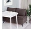 Диван кухонный НОРТА NORTA Loft XS 1130х585х800 шоколад 4657810337343 11