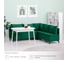 Диван кухонный НОРТА NORTA Loft XS Угловой 585x585x800 зеленый 4657828216425 7