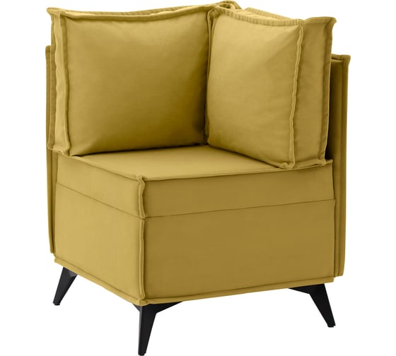 Диван кухонный НОРТА NORTA Loft XS Угловой 585x585x800 горчичный 4657828216463 1