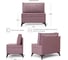 Диван кухонный НОРТА NORTA Loft XS 830х585х800 пыльно-брусничный 4657810337275 3