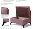 Диван кухонный НОРТА NORTA Loft XS 830х585х800 пыльно-брусничный 4657810337275 4