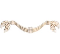 Ручка-скоба Giusti 96мм, отделка молочная с золотой патиной WMN.744X.096.M00V7