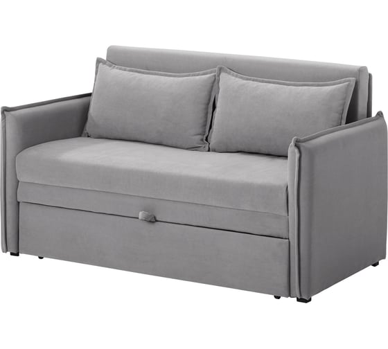 Диван-кровать NRAVA Candy 1400х805х800 серый 4657821042083 1