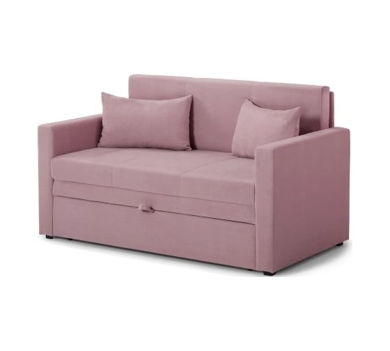 Диван-кровать NRAVA Little 1400x785x800 пыльно-брусничный 4657821042069