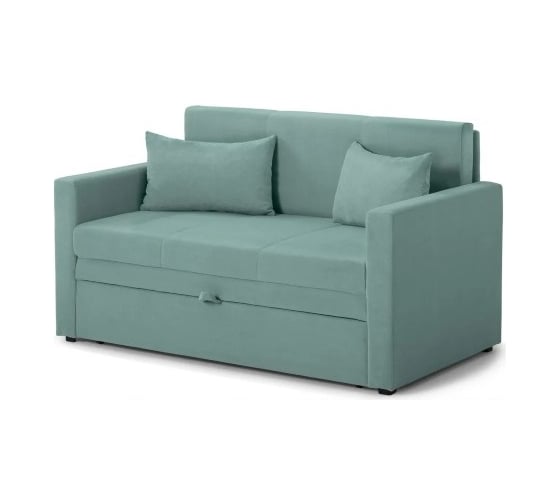 Диван-кровать NRAVA Little 1400x785x800 грязно-бирюзовый 4657821042038