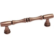 Ручка-скоба Giusti 96мм, отделка медь античная кантри WMN.766X.096.M00C1