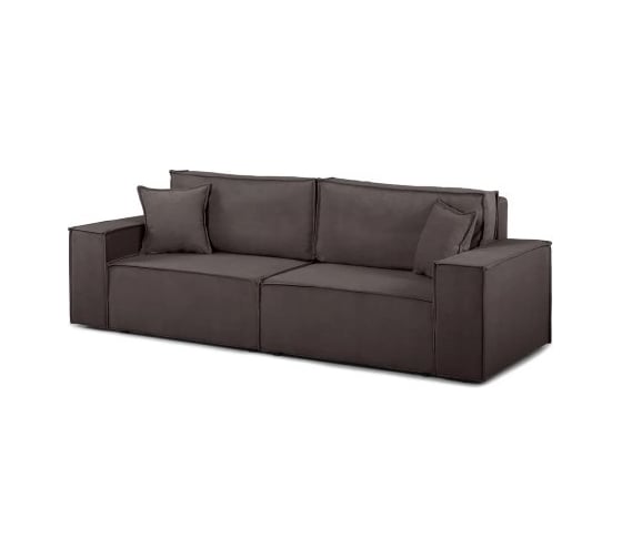Диван-кровать NRAVA Loft M 2470х1000х890 шоколад 4657821040218