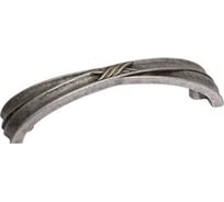 Ручка-скоба Giusti 96мм, отделка старое серебро с блеском WMN.611X.096.M00E8