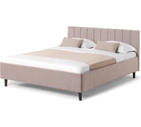 Кровать двуспальная NRAVA Mirana 160 без подъемного механизма 2090х1670х940 бежевый 4657821040447