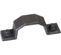 Ручка-скоба Giusti 64мм, отделка железо черное винтаж WMN.760X.064.M00T2