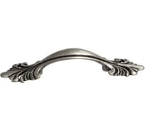 Ручка-скоба Giusti 64мм, отделка старое серебро с блеском WMN.627X.064.M00E8