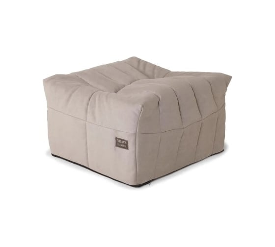 Пуф бескаркасный NRAVA home Bali 700х700х380 бежевый 4657810333659