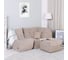 Пуф бескаркасный NRAVA home Bali 700х700х380 бежевый 4657810333659 12