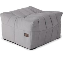 Пуф бескаркасный NRAVA home Bali 700х700х380 серый 4657810333666