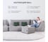 Пуф бескаркасный NRAVA home Bali 700х700х380 серый 4657810333666 5