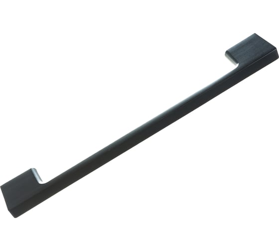 Ручка-рейлинг KERRON 160 мм, матовый черный R-3031-160 BL