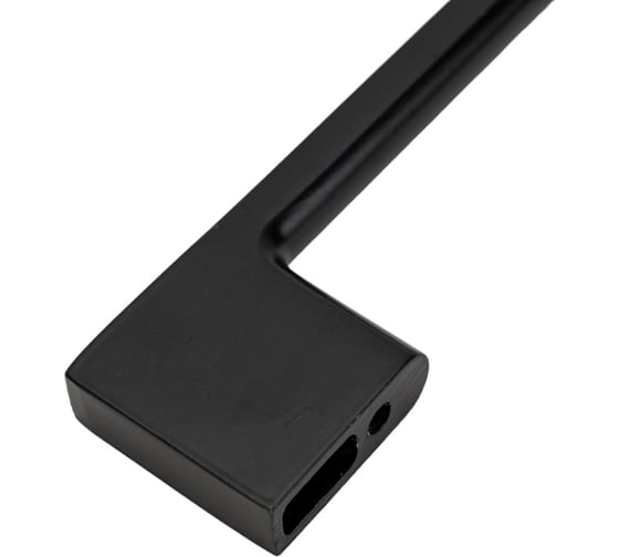 Ручка-рейлинг KERRON 224 мм, матовый черный R-3031-224 BL