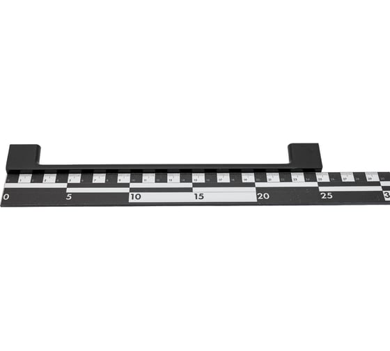 Ручка-рейлинг KERRON 224 мм, матовый черный R-3031-224 BL