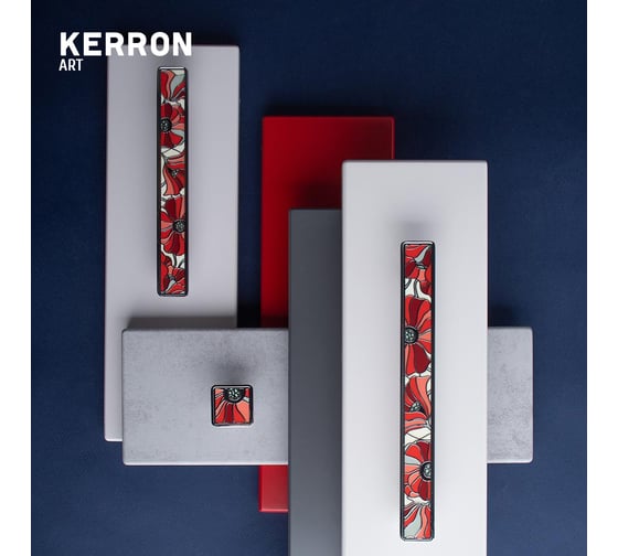 Ручка-скоба KERRON PASSION 128 мм, хром KA3-128PS11-CR