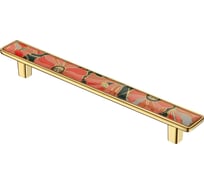 Ручка-скоба KERRON PASSION 160 мм, полимер, золото KA3-160PS22P-OT