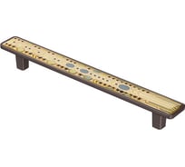 Ручка-скоба KERRON JEWEL 160 мм, полимер, графит KA3-160JW42P-GF