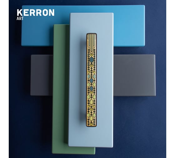 Ручка-скоба KERRON JEWEL 160 мм, полимер, графит KA3-160JW42P-GF