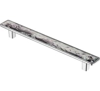 Ручка-скоба KERRON JUNGLE 160 мм, полимер, хром KA3-160JG11P-CR