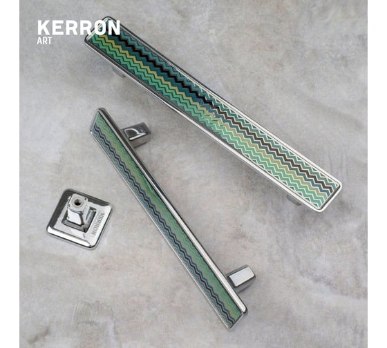 Ручка-скоба KERRON BREEZE 160 мм, хром KA3-160BR21-CR