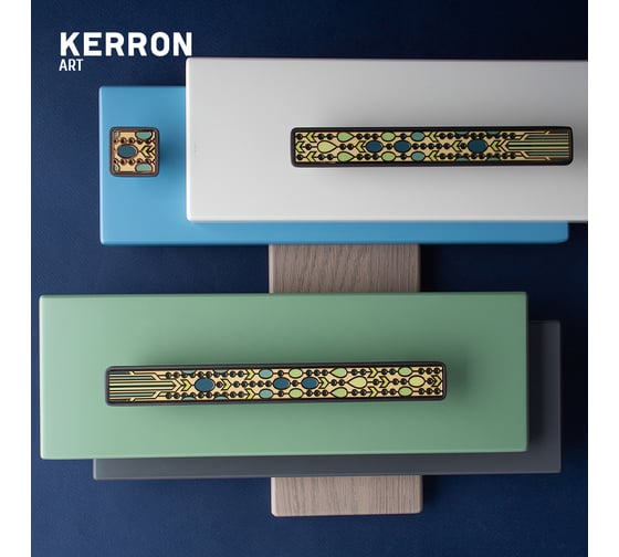 Ручка-кнопка KERRON JEWEL графит KA3-000JW42-GF