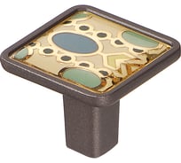 Ручка-кнопка KERRON JEWEL полимер, графит KA3-000JW42P-GF