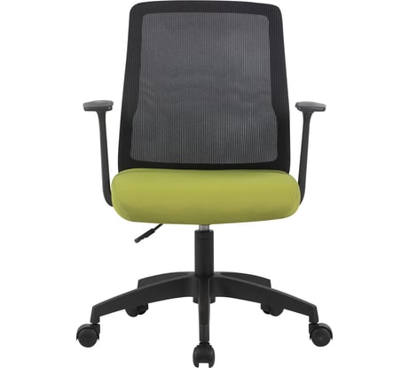 Кресло Cactus CS-MC222-BKGN черный сиденье салатовый сетка/ткань низкая спинка крестовины пластик пластик 2026571