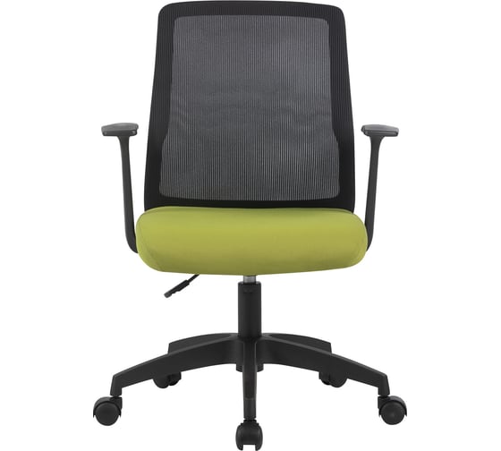 Кресло Cactus CS-MC222-BKGN черный сиденье салатовый сетка/ткань низкая спинка крестовины пластик пластик 2026571