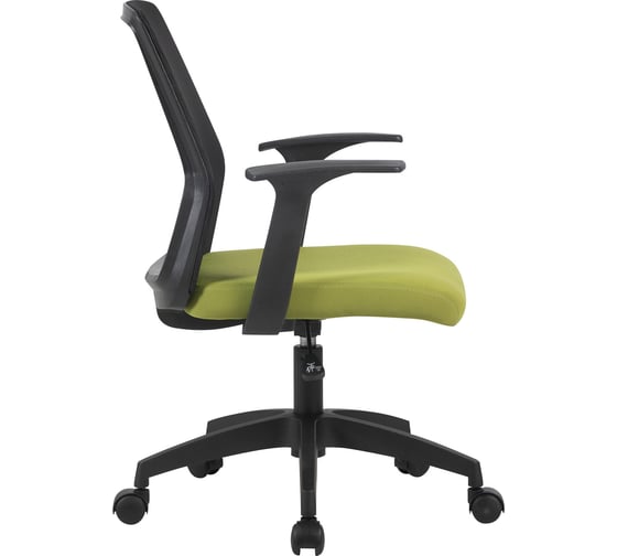 Кресло Cactus CS-MC222-BKGN черный сиденье салатовый сетка/ткань низкая спинка крестовины пластик пластик 2026571