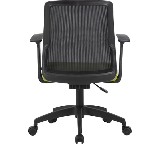 Кресло Cactus CS-MC222-BKGN черный сиденье салатовый сетка/ткань низкая спинка крестовины пластик пластик 2026571