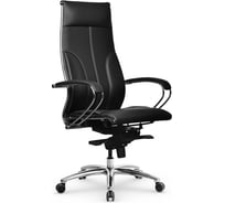 Кресло МЕТТА Samurai Lux Infinity Easy Clean Черный (бежевая строчка) z316035632