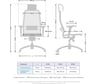 Кресло МЕТТА Samurai S-3.04 Infinity Easy Clean (Серый) z509327220