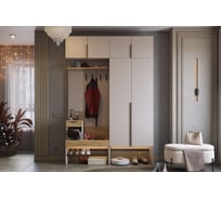 Прихожая ИП Щербаков А.Н. Баско К5 (кашемир/дуб крафт золотой) ПК05Баско.3369