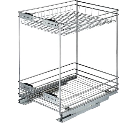 Корзина MF 400мм 2-уров. 475x345x510мм, с доводчиком 10854v